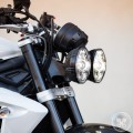 Motodemic Dual Adaptive LED Headlight Conversion Kit for the 2012-2016 Triumph Street Triple and 2011-2015 Speed Triple Motodemic Dual Adaptive LED Headlight Conversion Kit for the 2012-2016 Triumph Street Triple and 2011-2015 Speed Triple